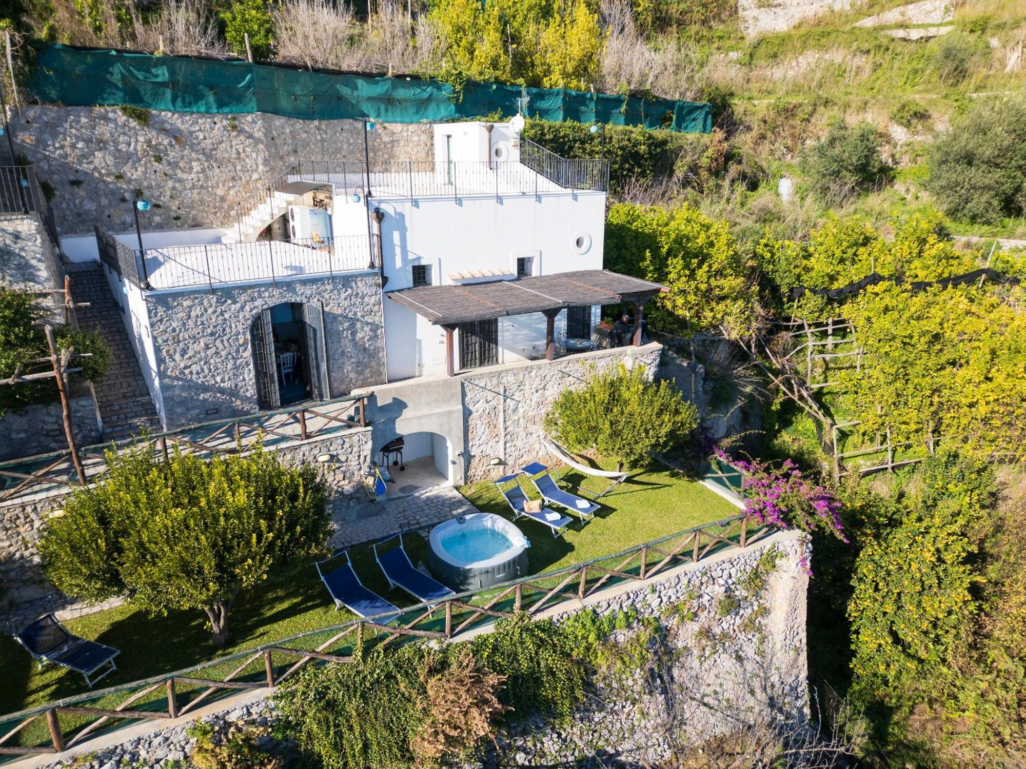 La Cascina - Villa Nenno Conca dei Marini Exterior foto