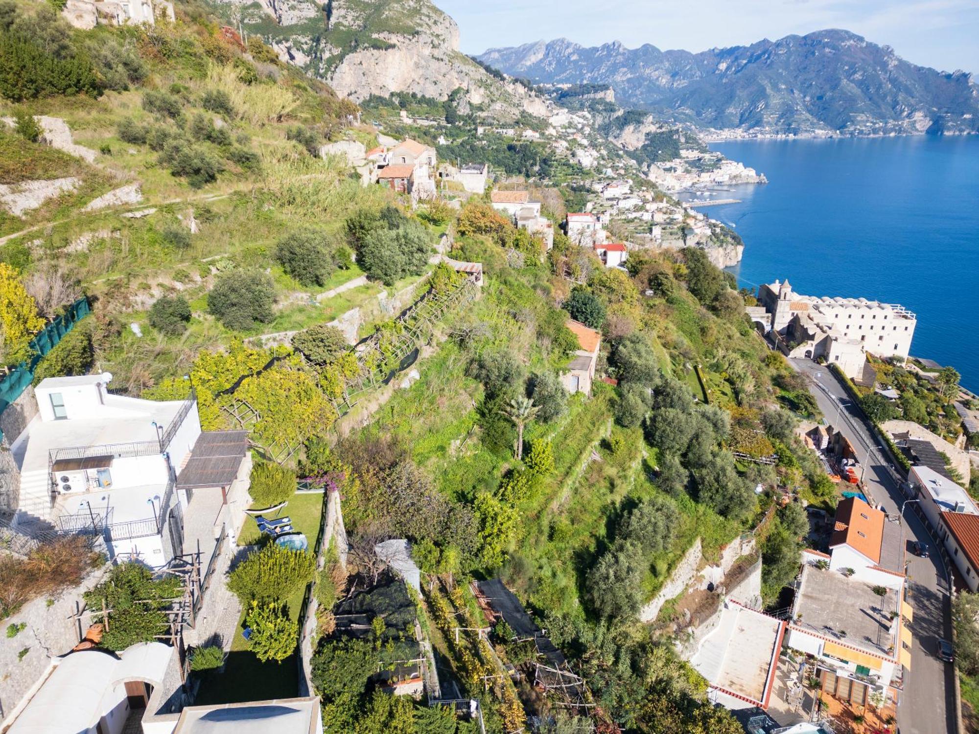 La Cascina - Villa Nenno Conca dei Marini Exterior foto